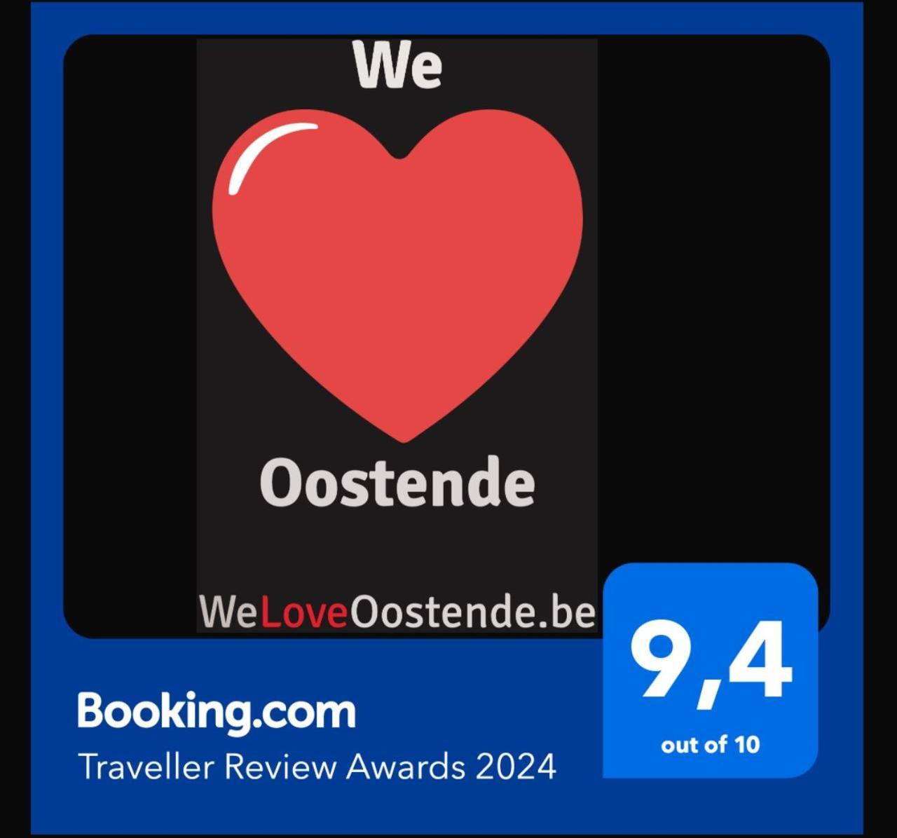 Weloveoostende - Newly Renovated Large Apartment 150M From The Beach - Including Bed Sheets And Final Clea-Ning Eksteriør billede
